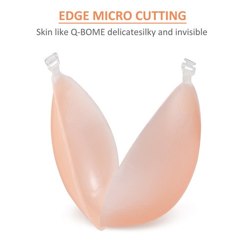 Self-adhesive Bras Invisible Silicone Gel Push Up Backless Strapless A/B/C/D - Picture 5 of 16