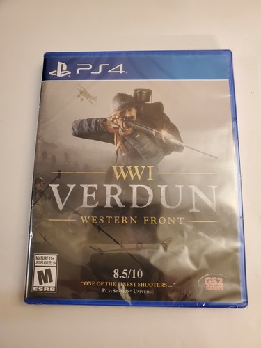 WWI VERDUN WESTERN FRONT PS4 GS2 GAMES NEW SEALED - Picture 1 of 2