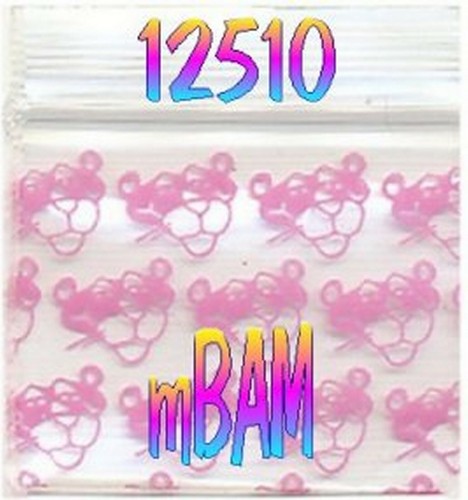200 12510 LOTE DE DISEÑO Y COLOR APPLE MINI BOLSAS CON CREMALLERA 100 DISEÑOS 100 COLORES - Imagen 7 de 11