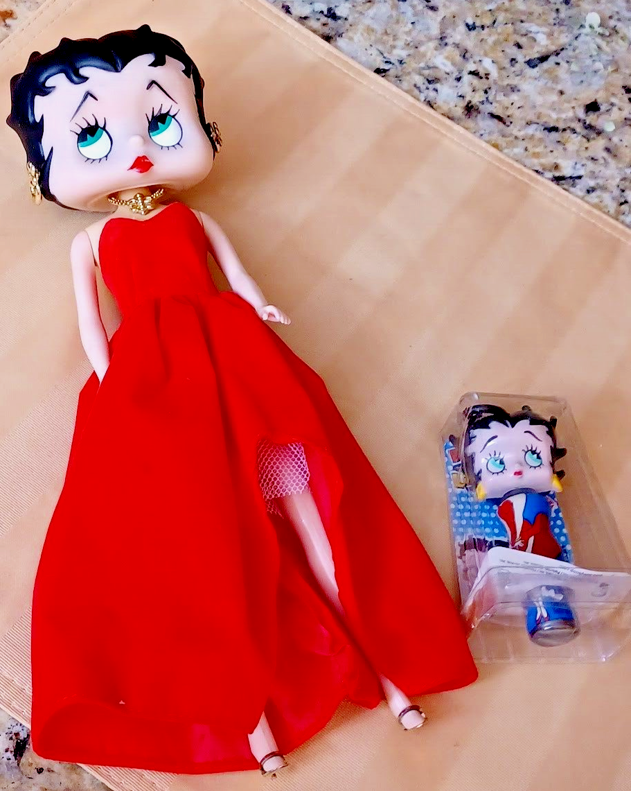 BETTY BOOP Rare Collectable 11" Vintage Doll in Red Sexy Dress & Candy Lip Gloss | eBay BETTY BOOP Rare Collectable 11" Vintage Doll in Red Sexy Dress & Candy Lip Gloss | eBay