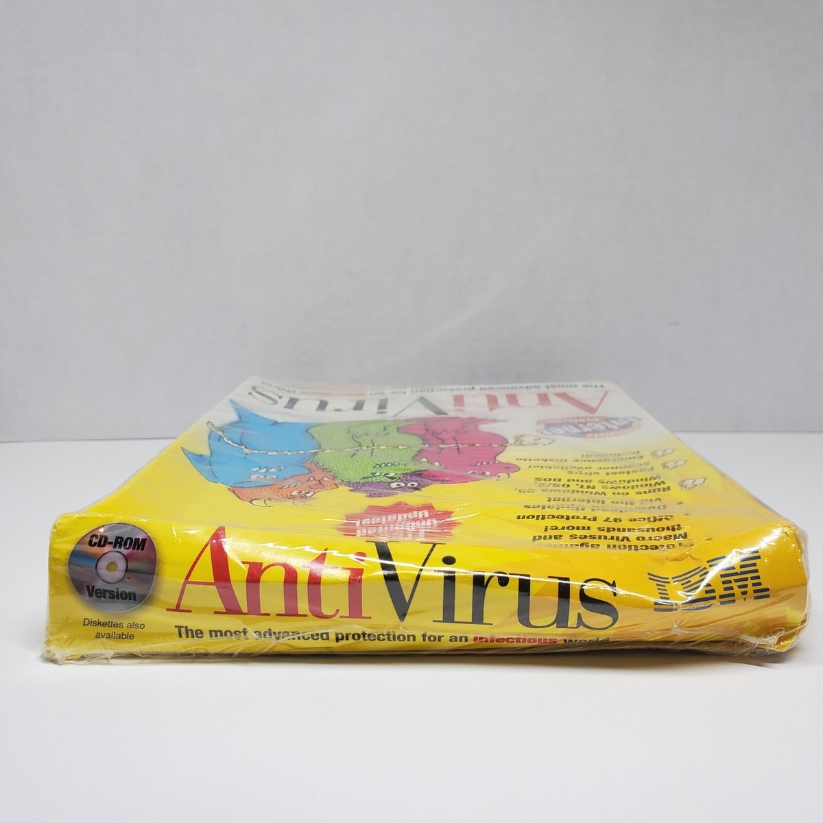 RARE NEW IBM AntiVirus v3.0, DOS, Windows 3.1/95/NT & OS/2