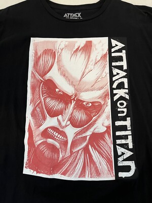 Attack on Titan Nanga Tシャツ Lサイズ Attack On Titan~Men's Size XXX Large~Anime Manga Graphic T-Shirt
