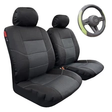 For Ford Explorer Sport TRAC Seat Cover 2001-2005 Black Carbon Waterproof Canvas