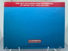 ORIGINAL Nintendo NES YOSHI'S COOKIE Instruction Booklet Manual Book only