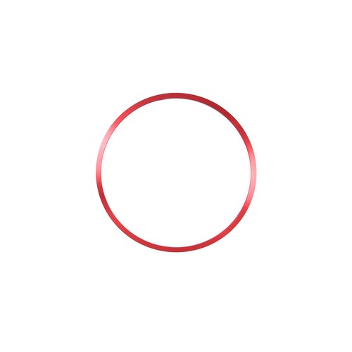 Red Alloy Steering Wheel Logo Ring Decorative Trim For Toyota FJ Cruiser 2007-21 - Picture 4 of 10