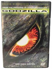 Godzilla DVD 1998, Deluxe Widescreen Matthew Broderick Extras Brand New Sealed