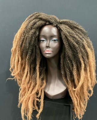 Rasta Barbie 4C Ombre Honey Blonde Kinky Wig by Essence Wigs
