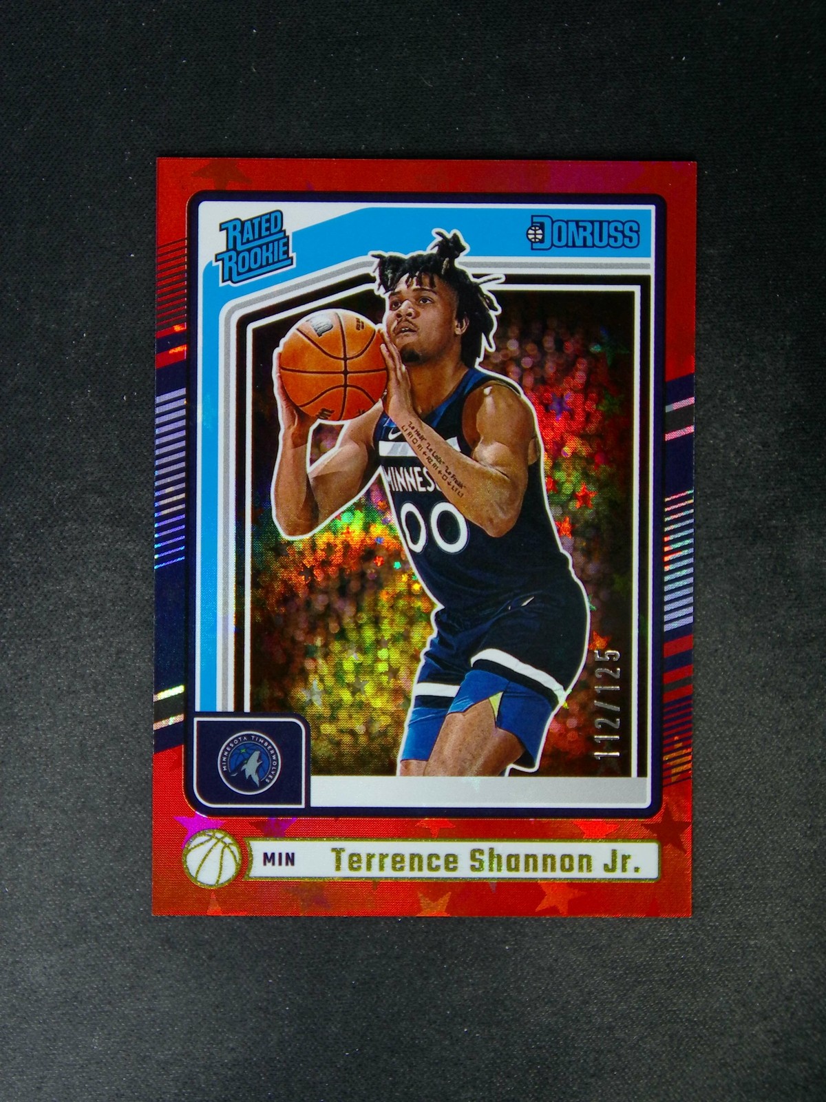 2024-25 Panini Donruss Terrence Shannon Jr. #226 RC Rated Rookie Red Stars /125