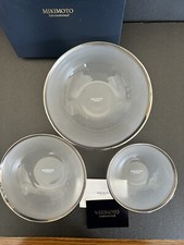 MIKIMOTO Bowl large,medium and small Set Of 3 NEW Popular from Japan