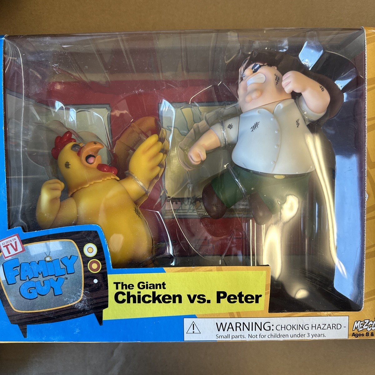 Mezco Family Guy Peter Chicken 2 pk. Action Figure 696198200188| eBay
