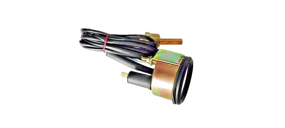 Medidor de temperatura mecánico capilar de 6 pies para Jeep Willys MB GPW CJ2A 3A CJ3B Foto 2 de 4