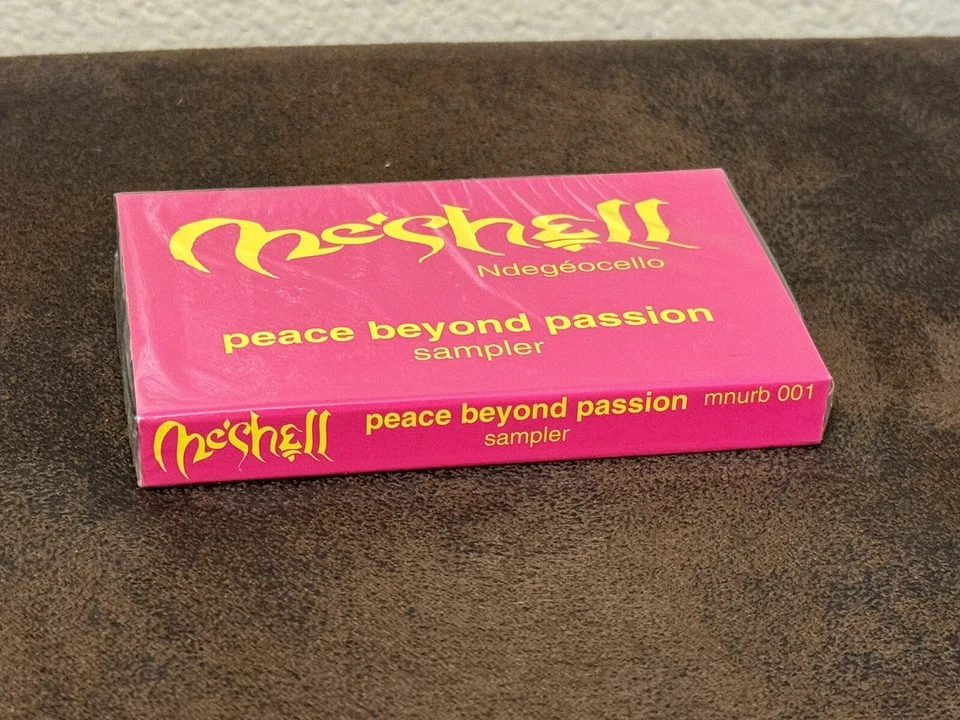 Rare! 1996 Meshell Ndegeocello Peace Beyond Passion SEALED Sampler Cassette Tape - Image 3 of 4