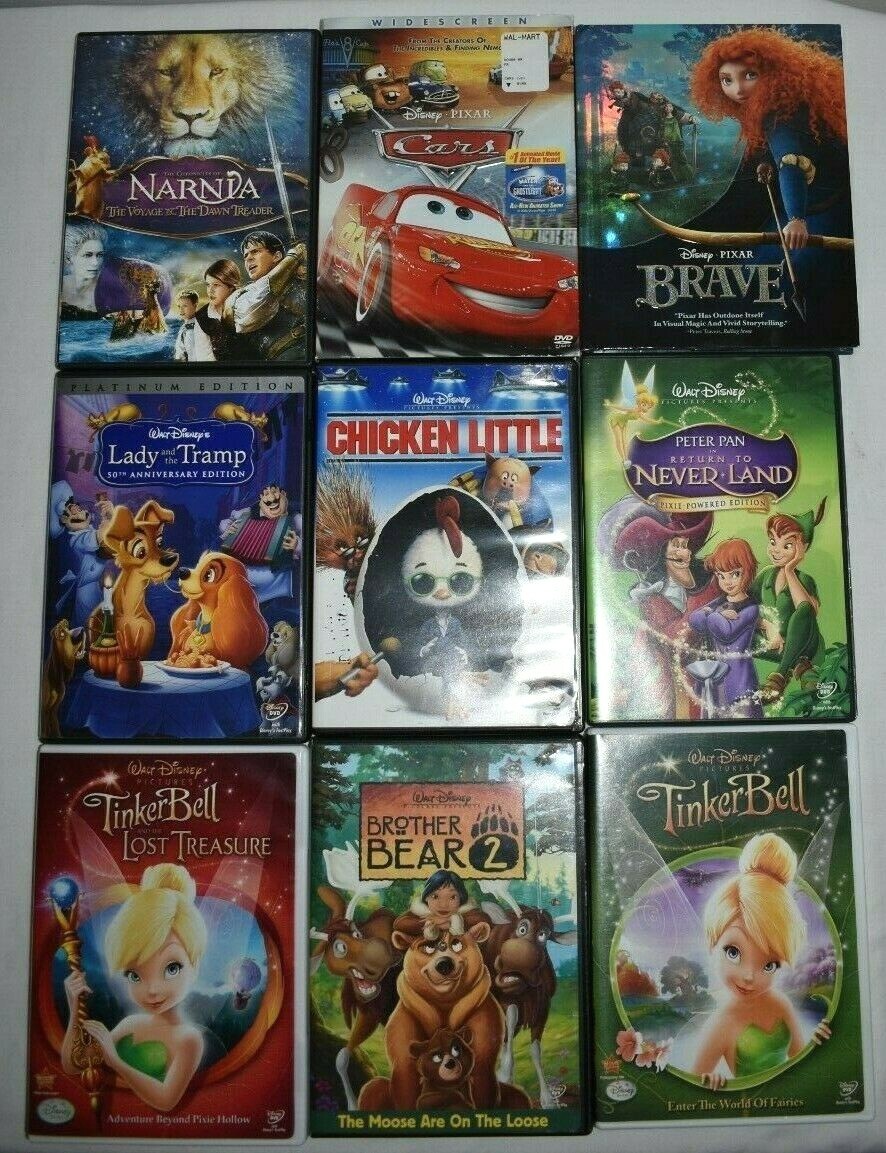 Películas en DVD de Disney Pixar de segunda mano