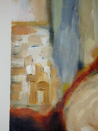 Ludmila Curilova Dame in weißem Kleid Acryl auf Papier Gemälde gelistet Künstler - Bild 6 von 7