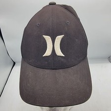Hurley Boys Fitted Black White Ball Cap Hat Casual Outdoors School Home