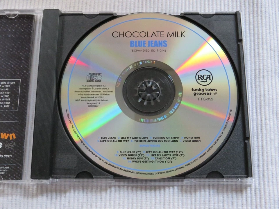 Chocolate Milk – Blue Jeans ( 1981 / 2013 ) Reissue / Expanded Edition - Bild 3 von 3