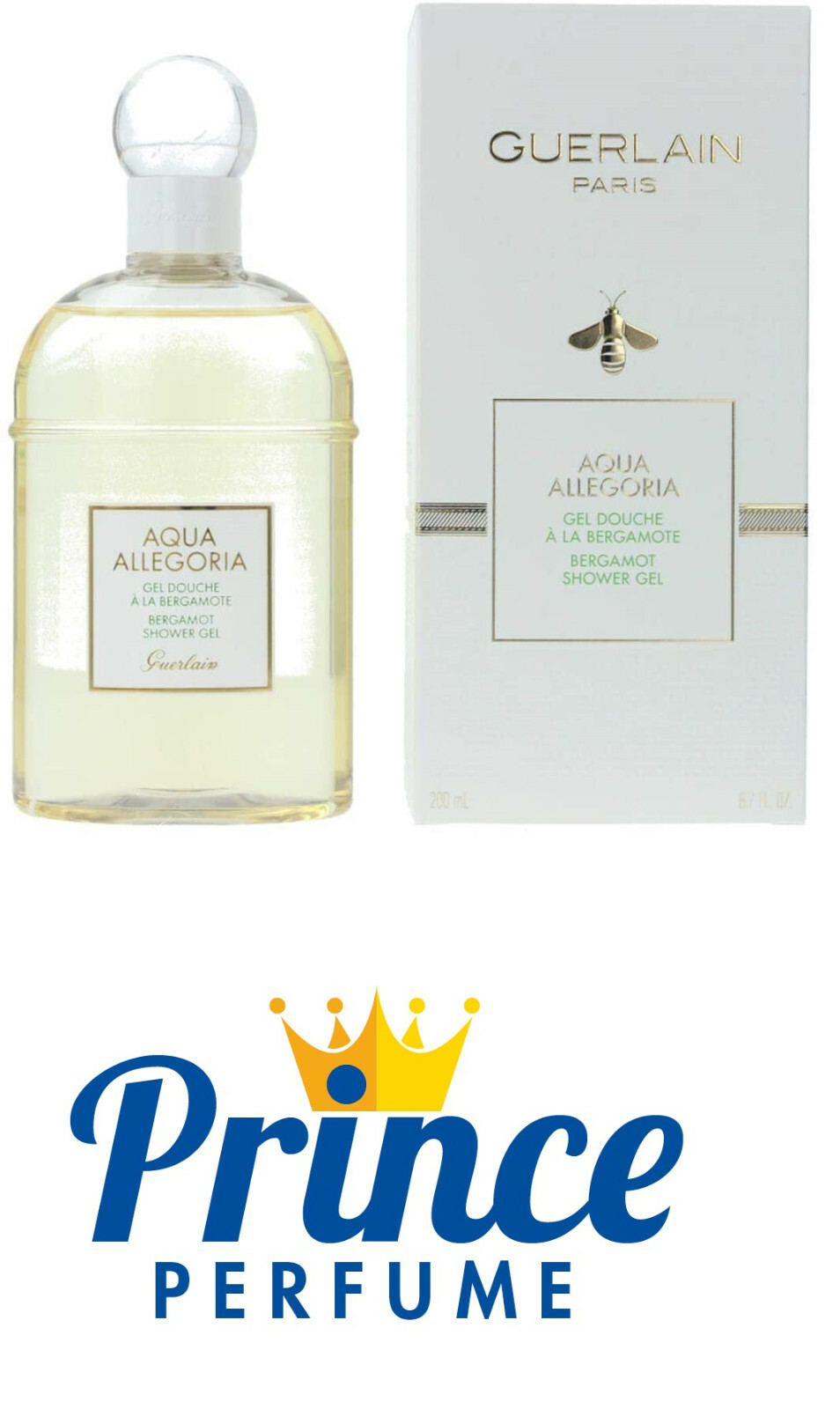 GUERLAIN AQUA ALLEGORIA BERGAMOT SHOWER GEL - 200 ml