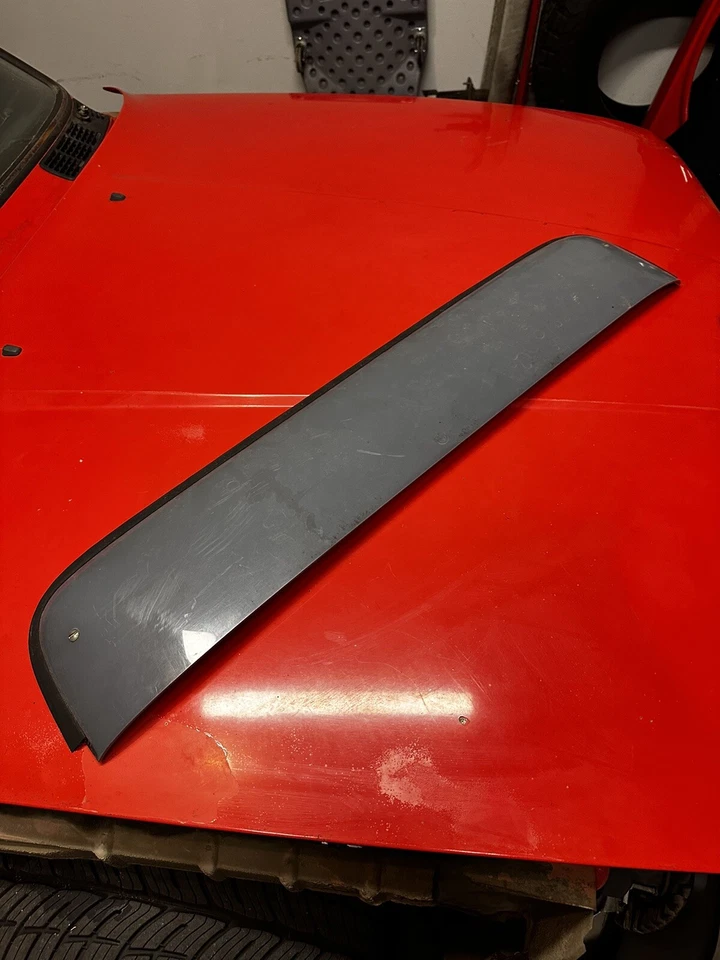 BMW 318i 325i E30 1984-1991 techo corredizo deflector de viento visera tintada OEM #2616M Foto 2 de 3