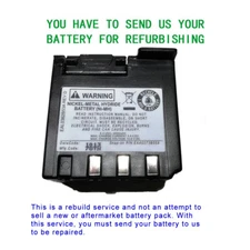 Rebuild service for Snap-On Modis Battery EAA0273B05A  EEMS301A01 Rebuild