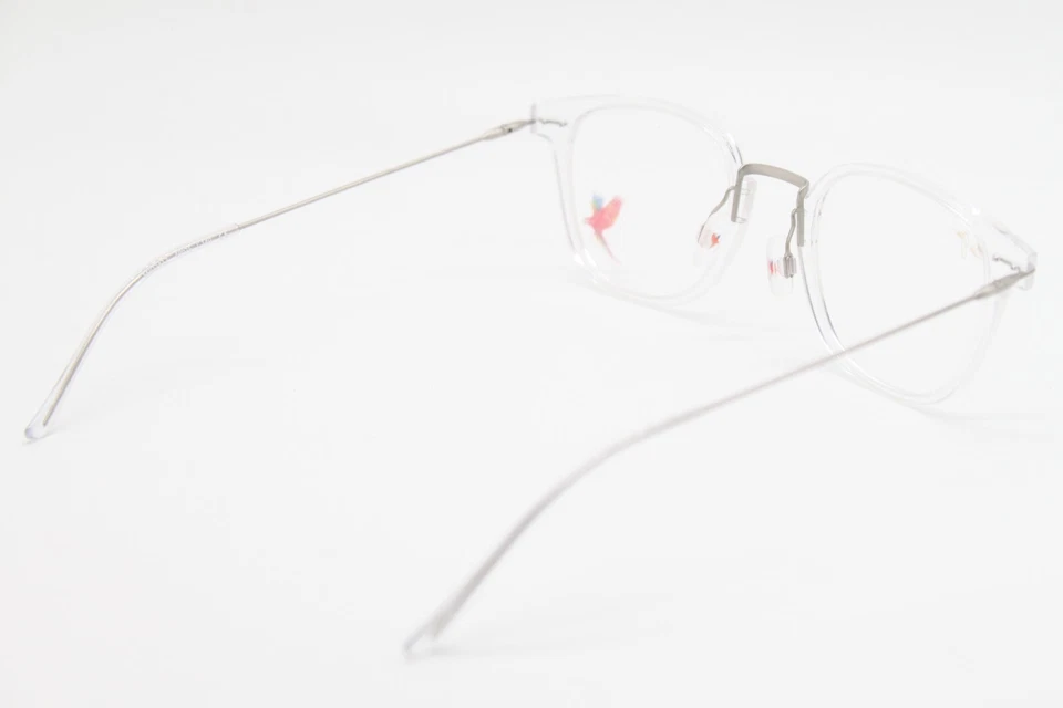 NEW MAUI JIM MJO2412-05D TRANSPARENT SILVER AUTHENTIC EYEGLASSES 49-25 - Image 3 of 4