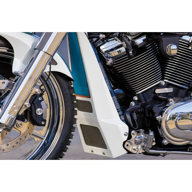 HARLEY DAVIDSON EPIC XXX CHIN SPOILER / MATTE BLACK / 2009-20