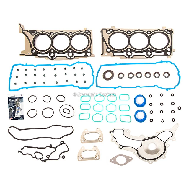 Juego de juntas de culata para 11-16 Ram Chrysler Dodge Avenger Jeep 3,6 L DOHC VIN G Foto 2 de 4