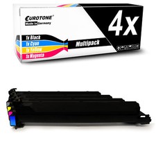 Image of 4X PRO Cartridge Replaces Konica Minolta TN-210C TN-210K TN-210M TN-210Y