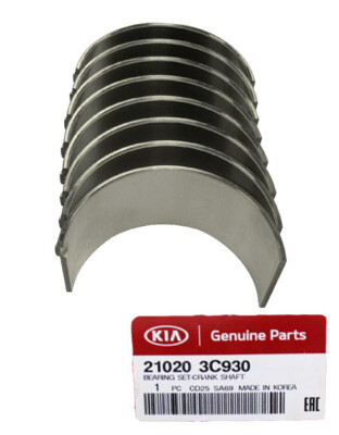 sena30‼︎ GENUINE 210203C930 Crankshaft Bearing Set for Sedona Azera Genesis