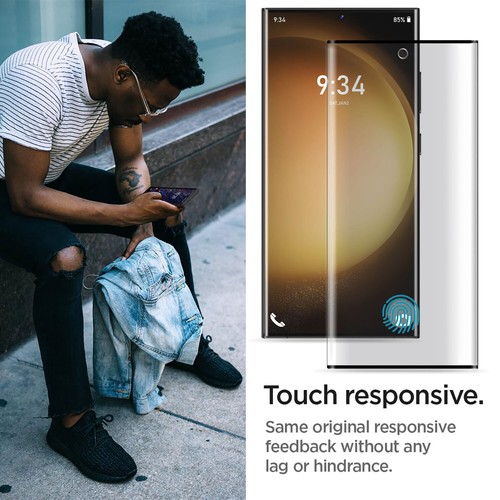 For Samsung Galaxy S23/+/Ultra/FE 5G Full Cover Tempered Glass Screen Protector - Picture 8 of 18
