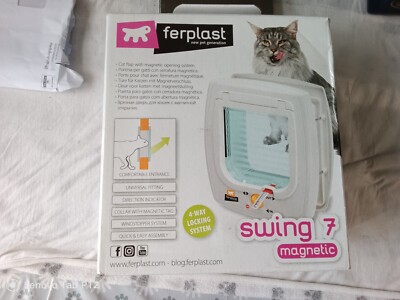 Ferplast Cat Flap With Magnetic Collar Ferplast New Pet Generation
