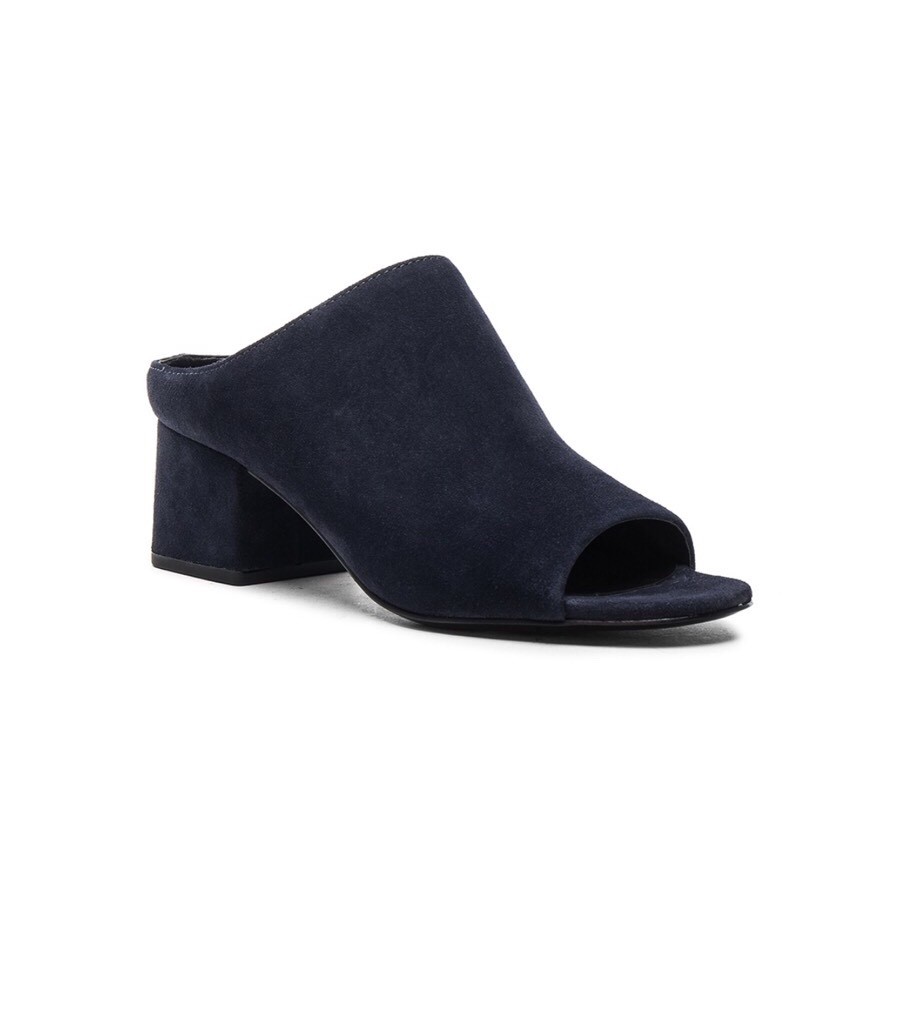 3.1 Phillip Lim Women's Cube Mule Sandals Midnight EU38.5
