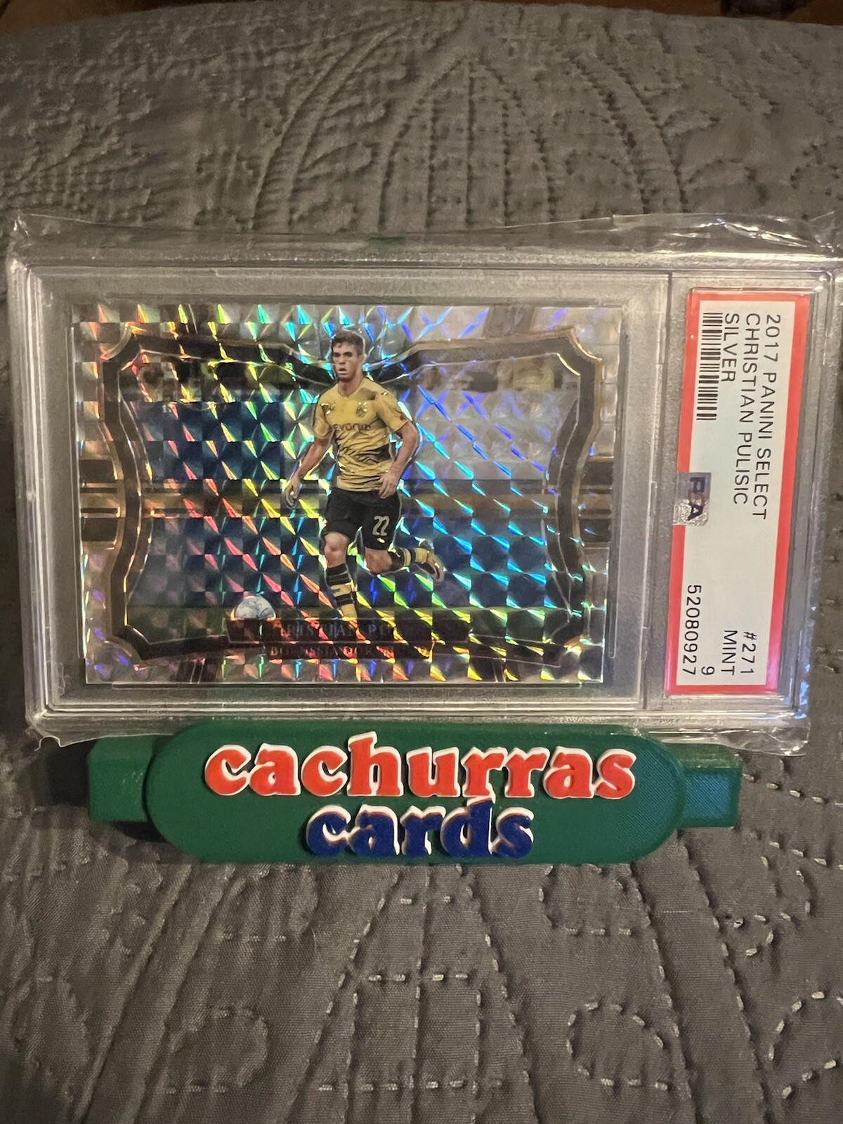 2017 Panini Select Field Level Christian Pulisic Rookie Silver Prizm #271