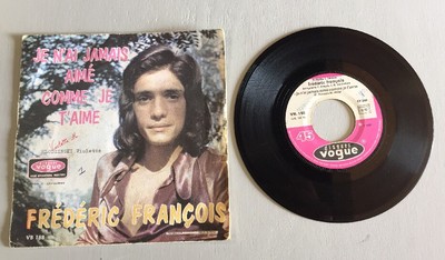 Vinyl 45 Türme Frederic Francois Ich habe nie geliebt, wie ich dich liebe