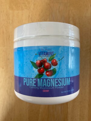 Dr. Price's Calming Magnesium Powder - Magnesium Citrate Supplement Cherry Flavo