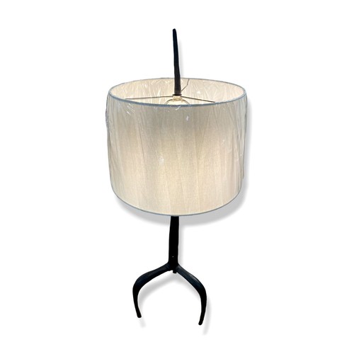 $840 Global Views Riley 3-Pronged Bronze Table Lamp - Picture 5 of 8