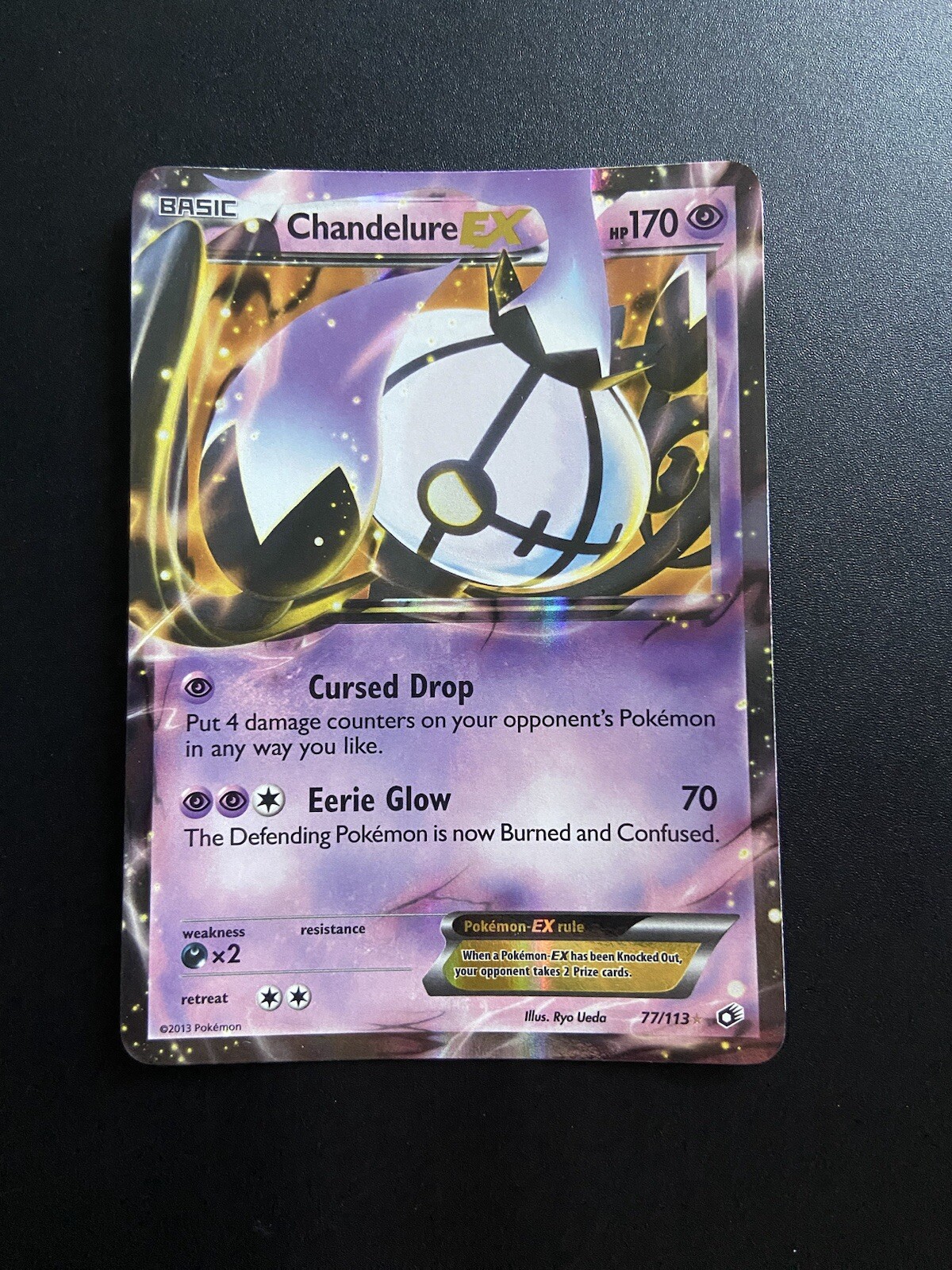 Chandelure EX - Legendary Treasures 77/113 - Pokémon TCG