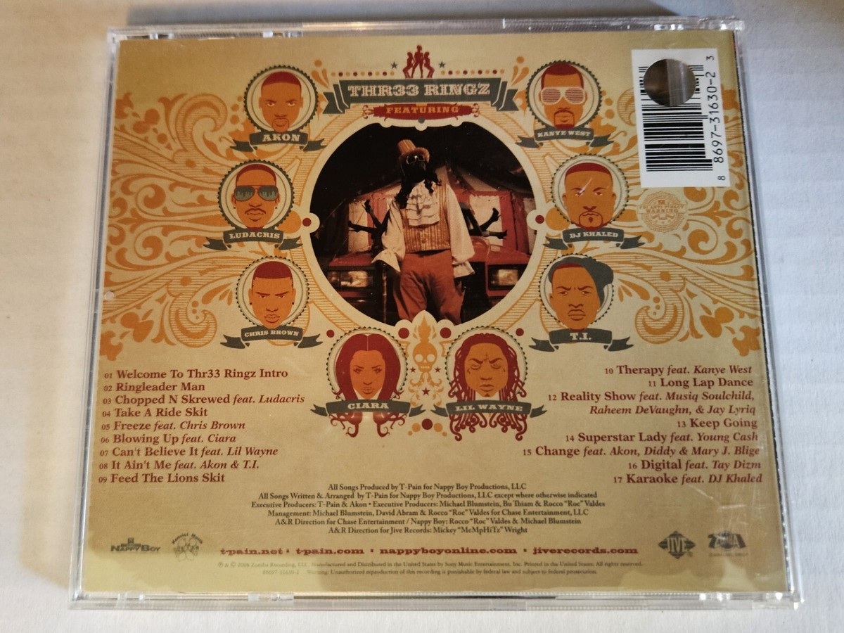 T-Pain CD Thr33 Ringz | eBay