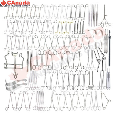 Liver Resection Instruments Liver Resection Medium Set of 116 Pcs portion Liver Transplant ...