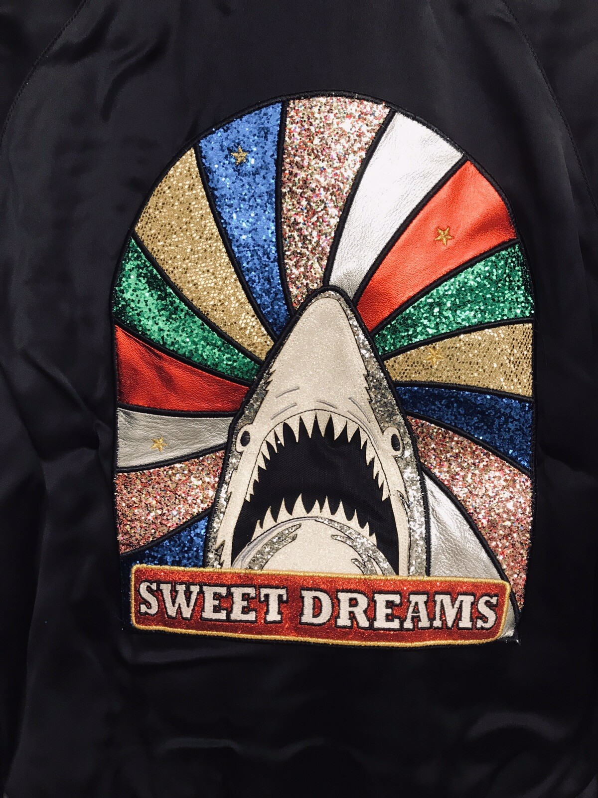 Saint Laurent Ss17 Giacca di raso Sweet Dreams