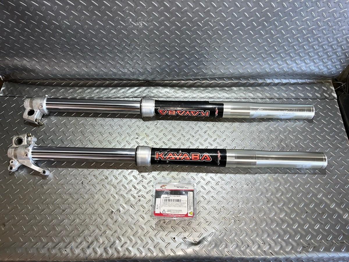 ホンダ 純正 CR125R フロントシリンダーサブ 2003 03 HONDA CR125 CR 125 Oem Left Right Front Forks Fork