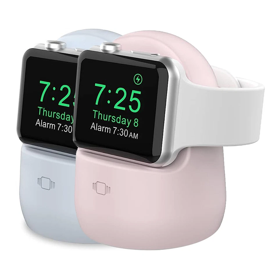 Ahastyle iWatch Charger Stand Silicone Dock Holder for Apple Watch