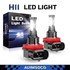 12000K LED Headlight Low Beam Bulbs Kit For Chevy Silverado 1500 2500 2007-2015