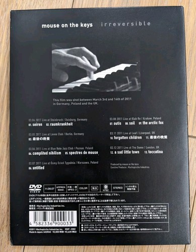 Mouse On The Keys – Irreversible DVD, Jazz, Mathrock, Japan - Picture 3 of 3