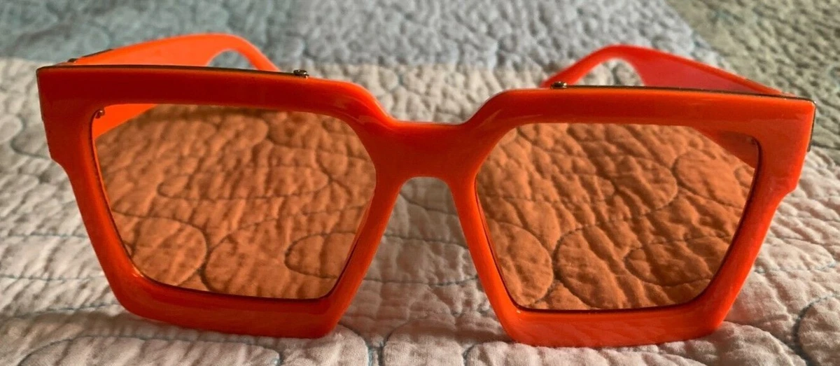 Oversized hotsell orange sunglasses