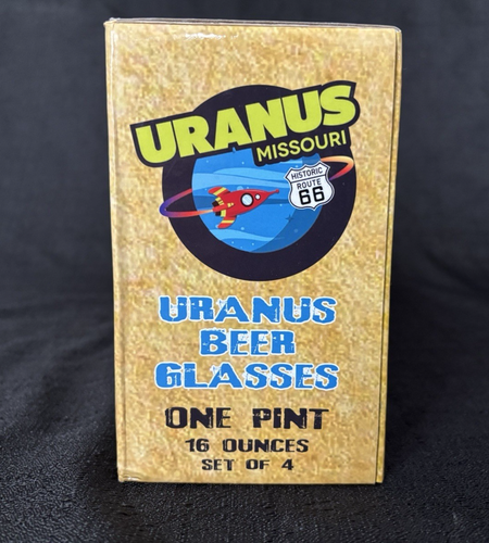 NEU Set mit 4 Uranus Fudge Factory Pint Biergläsern - Uranus Missouri - Bild 8 von 8