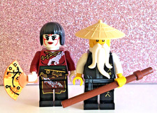 Lego Wu Master Sensei Limited Edition Ninjago + Nya Kimono Ninja Kabuki