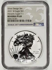 2021 W T-1 NGC Reverse PF 69 American Silver Heraldic Eagle 35th Anniv. 001