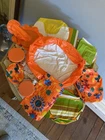 Vintage Lot of 11 Barbie Puff N Play Blow Up Inflatable Furniture Zee Toy 1970s