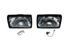 Vorne & Hinten Arbeit Licht Set 2 Teile Passend Jcb Heckbagger (Teil Nr.