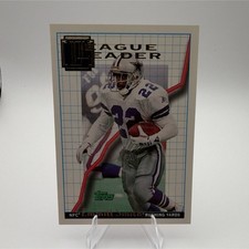 1994 Topps Emmitt Smith League Leader Rushing Yards #118 Dallas Cowboys